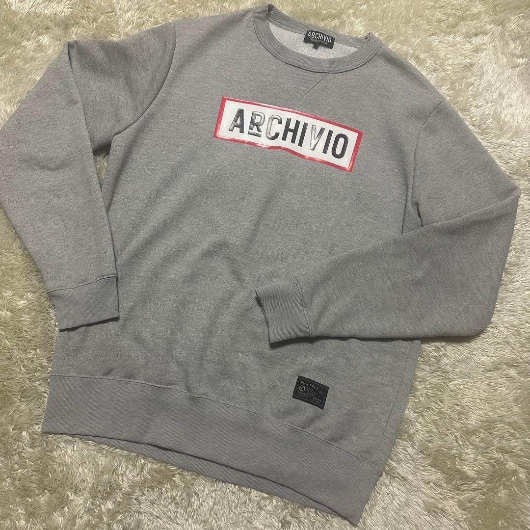 アルチビオ　メンズ　M トレーナー　ジャケット　春物　美品　グレー