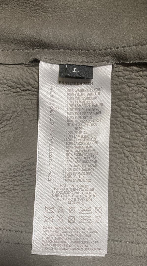 DIESEL L-KORN LEATHER 約16万円 Lサイズ 試着10分程
