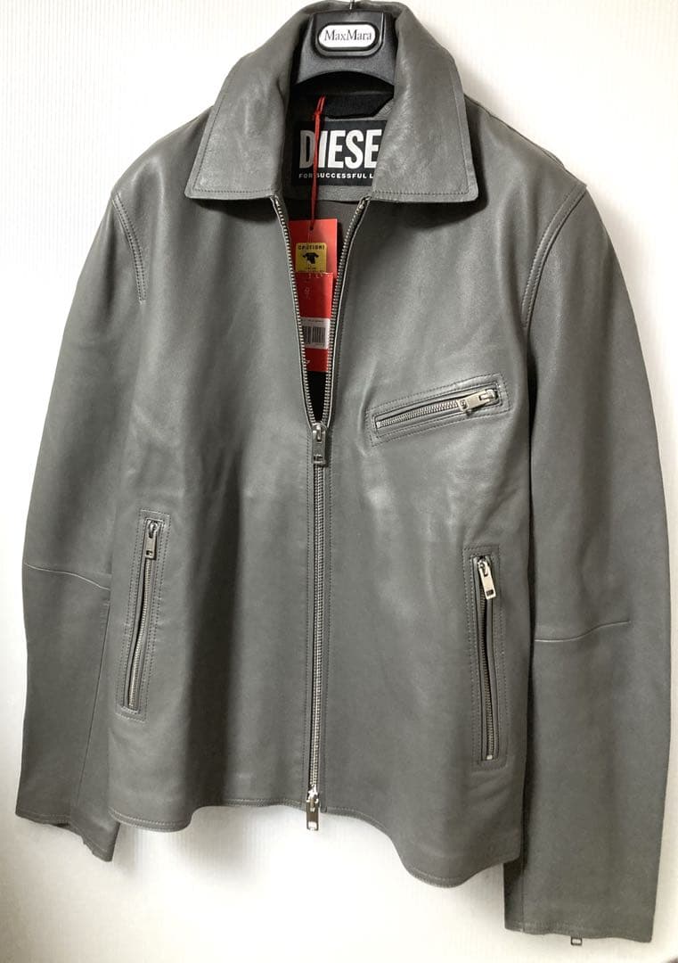 DIESEL L-KORN LEATHER 約16万円 Lサイズ 試着10分程