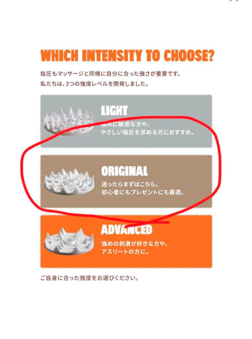 【正規品】Shakti シャクティ　マット&枕　originalオレンジ