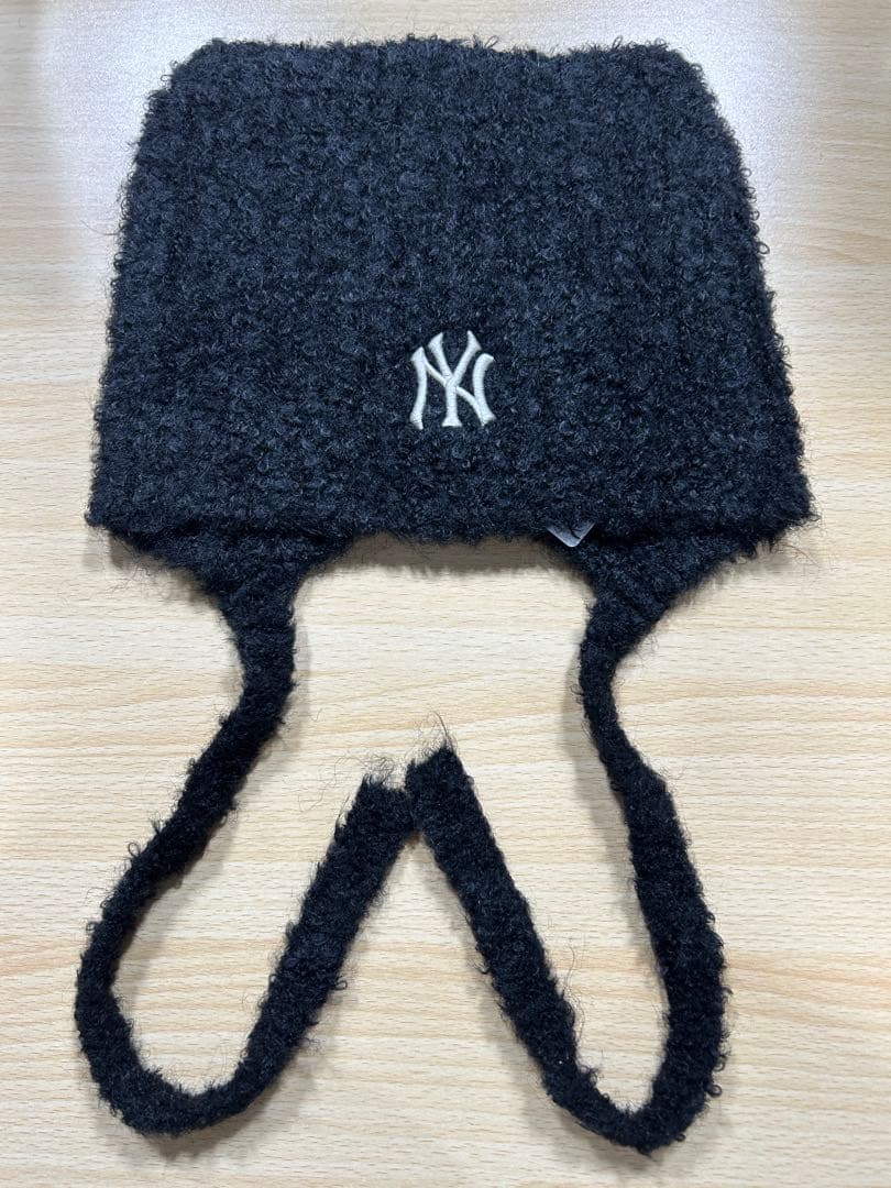 【MLB korea】　aespa カリナ　猫耳　ビーニー　紐付き