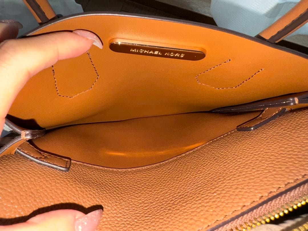 MICHAEL KORS ロゴ入りショルダーバッグ
