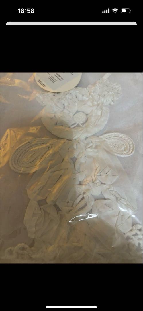 ぴ*中様 frankygrowTAPE EMBROIDERY BEARTULLE
