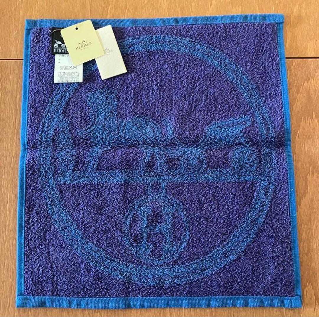 HERMES　エルメス タオルハンカチ