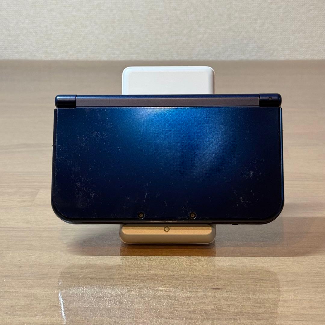 4-177 Newニンテンドー3DS LL メタリックブルー 上IPS 箱付き