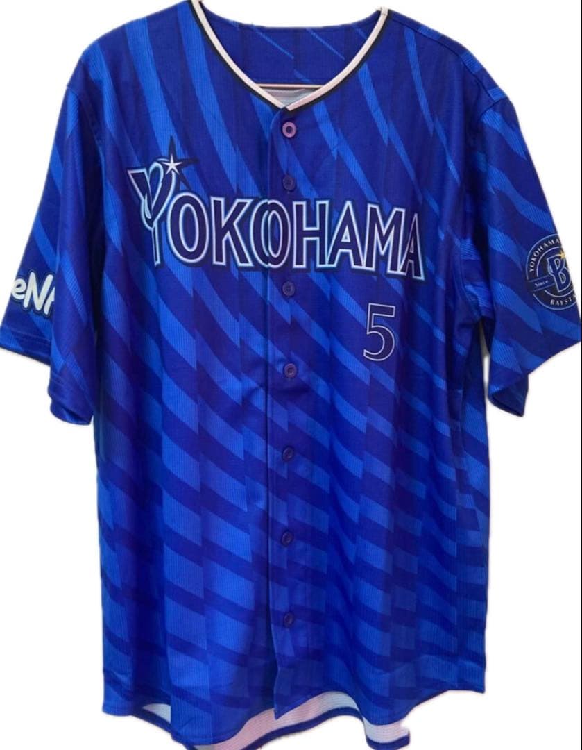 美品未着用　横浜DeNAベイスターズ　松尾ユニフォームM