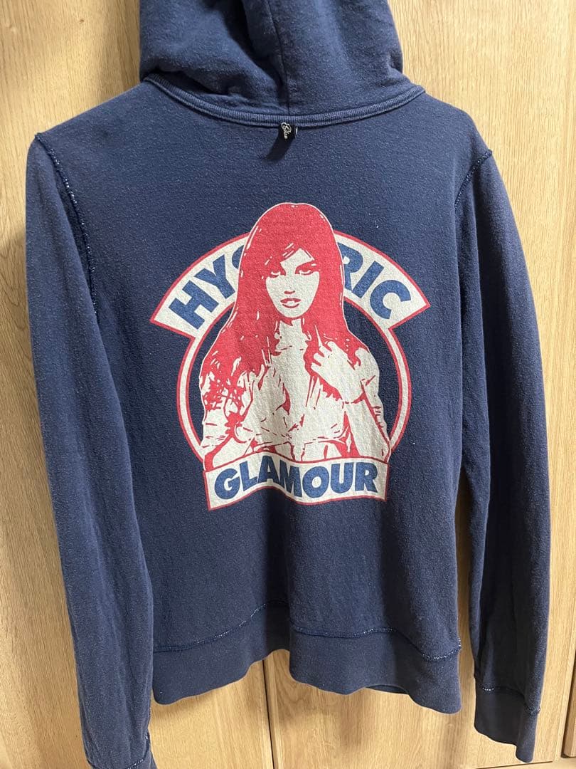 HYSTERIC GLAMOUR リバーシブルジップパーカーy2k