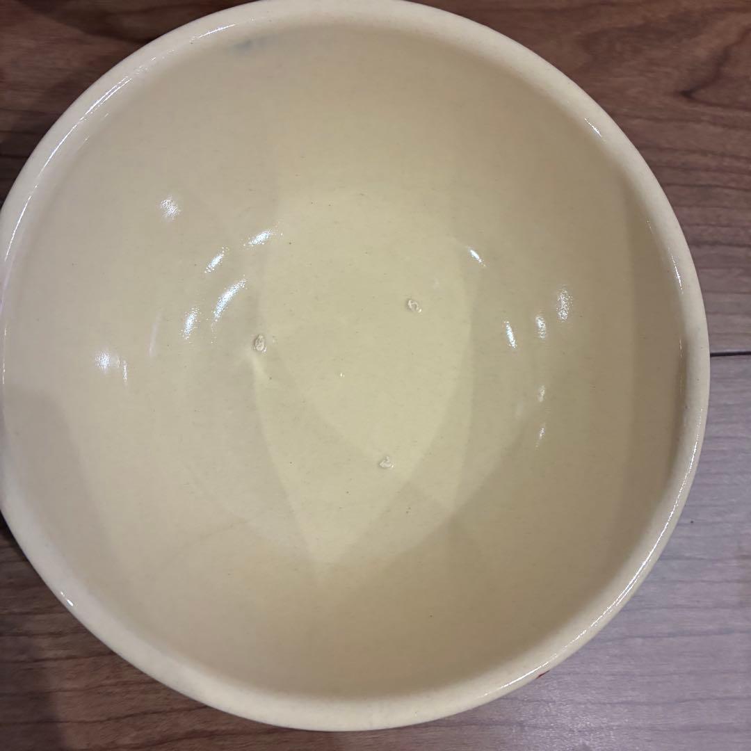 ベトナム　ソンべ焼き　どんぶり　ライテウ焼き　鶏の絵柄 陶器ボウル 丼 4セット