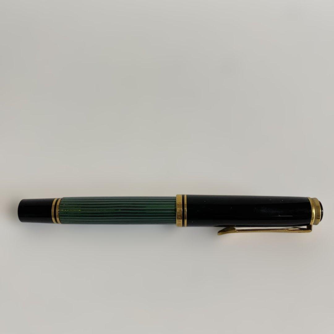 【レア限定品】Pelikan 万年筆 丸善120周年記念 スーベレーン緑縞