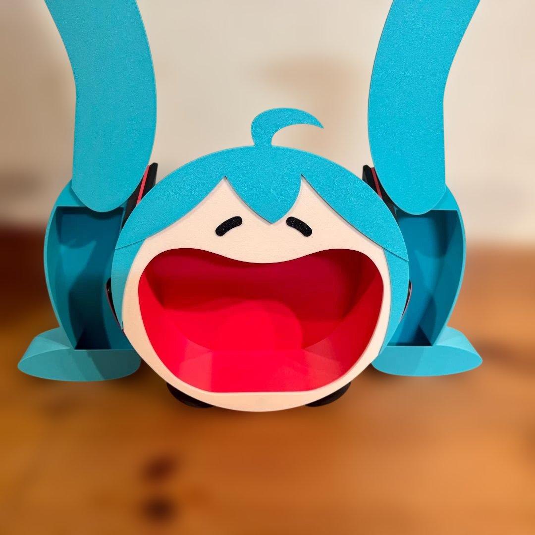 ※値下げ【24時間以内発送】初音ミク 収納 小物入れ マグネット式 大型