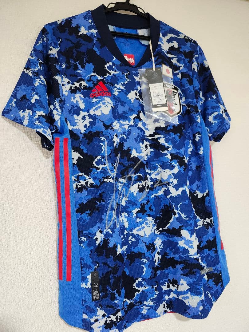 吉田麻也 サイン サッカー 日本代表 ユニフォーム 正規品 オーセンティック