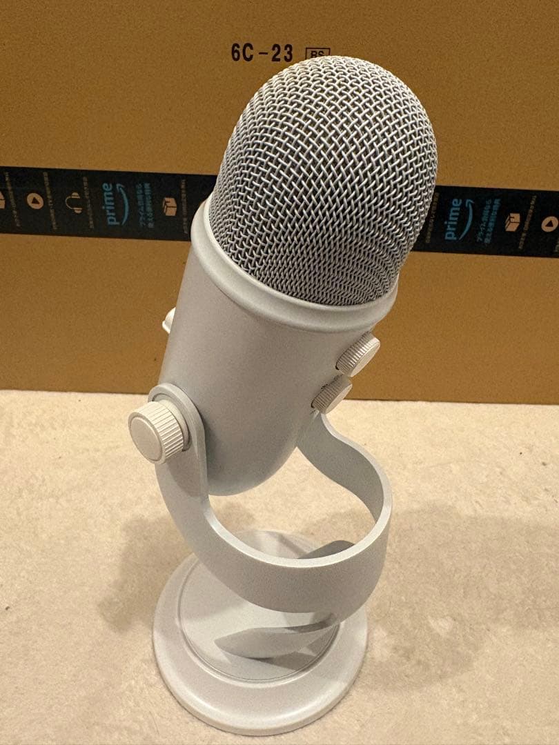 そ*う様 BlueYeti ホワイト マイク