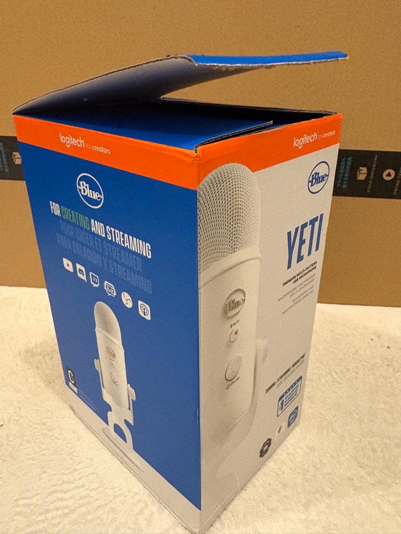 そ*う様 BlueYeti ホワイト マイク