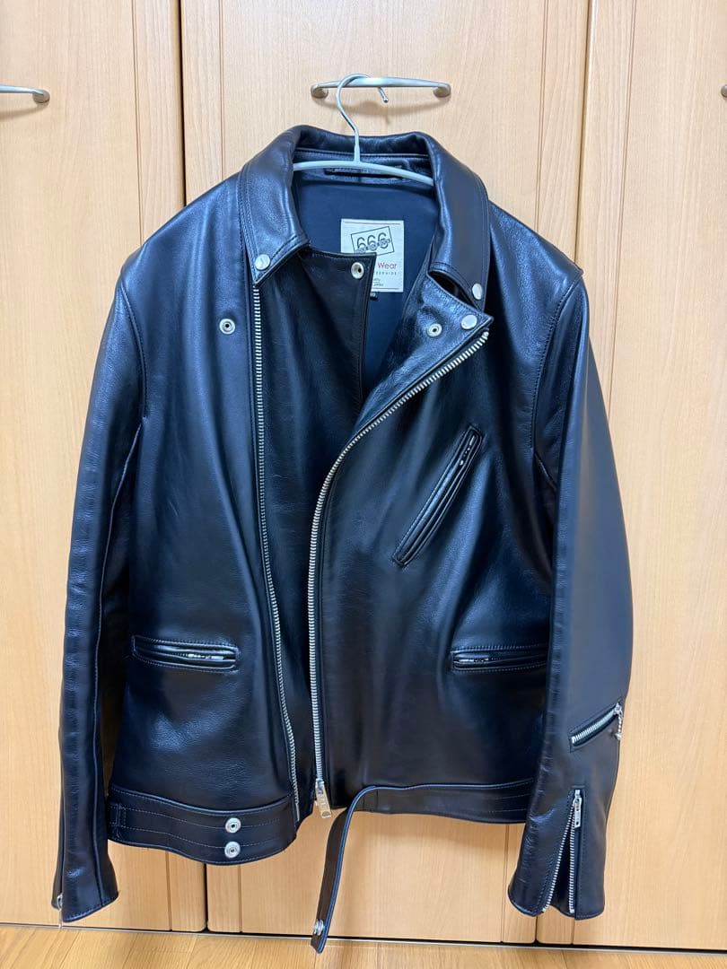 666 Leather Wear ダブルライダースジャケット　LJM-8