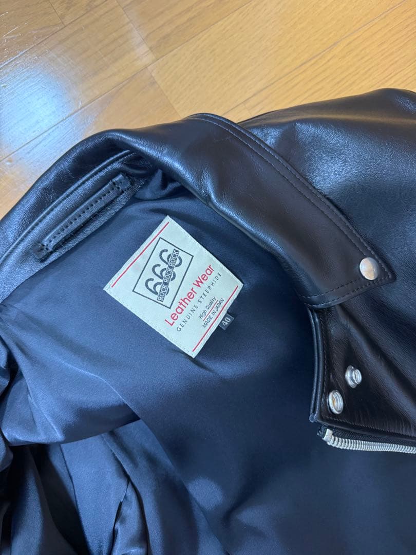 666 Leather Wear ダブルライダースジャケット　LJM-8