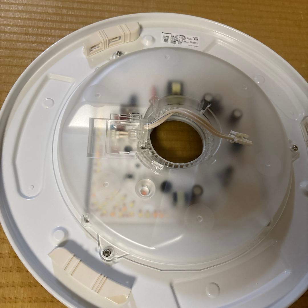 パナソニック 24年製 LED照明器具 シーリングライト リモコン付　動作確認済