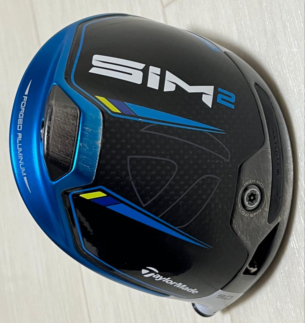 TaylorMade SIM2 ドライバー ヘッドのみ　ヘッドカバー付き