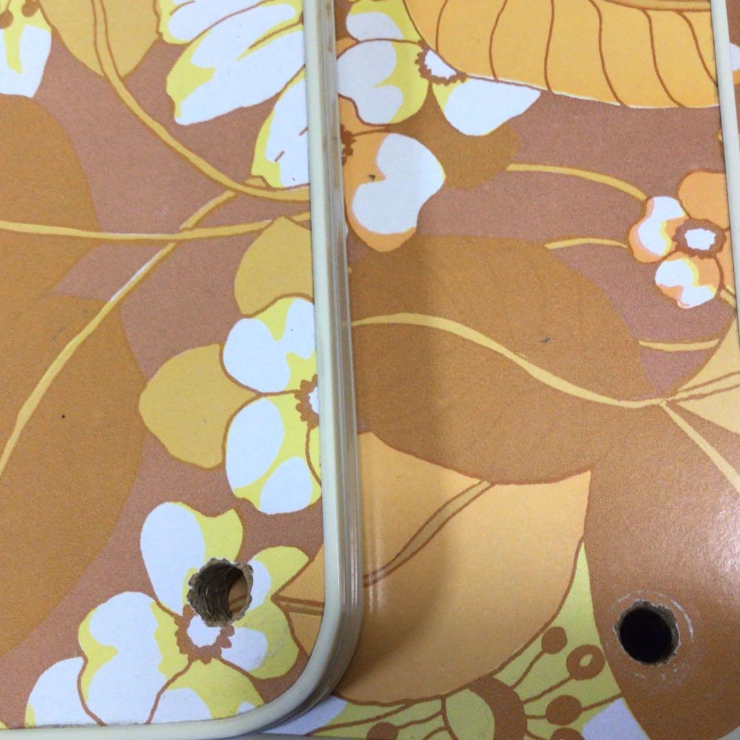 a*t様 【2台セット】キッチンワゴン・ワゴン・花柄　昭和レトロ