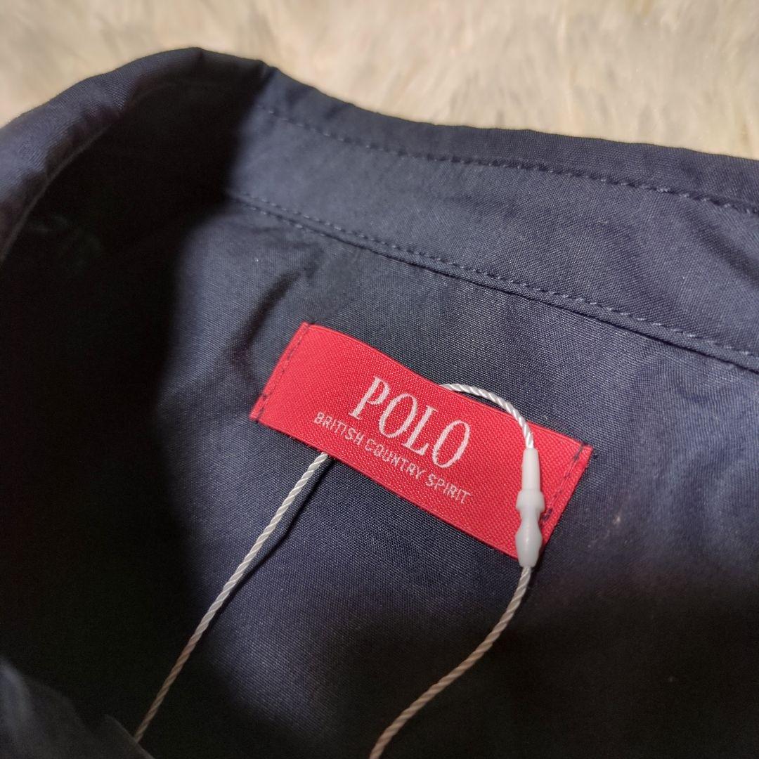 タグ付き！POLO BCSコラボ コルセットスウィッチングシャツワンピース S