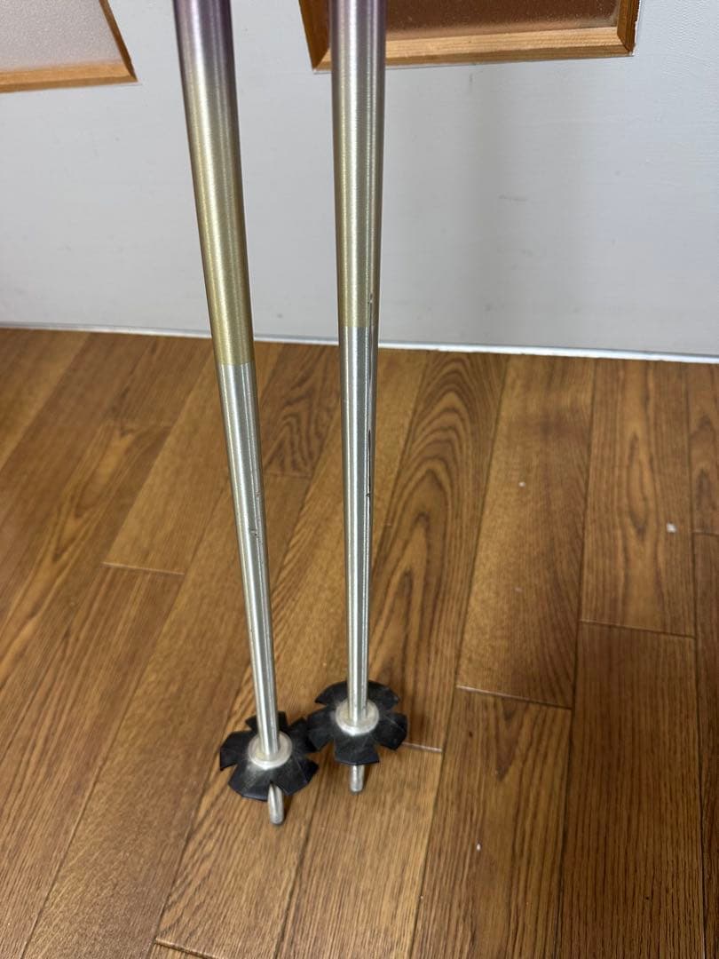 2セット OGASAKA スキー板 160 cm, ストック 110cm