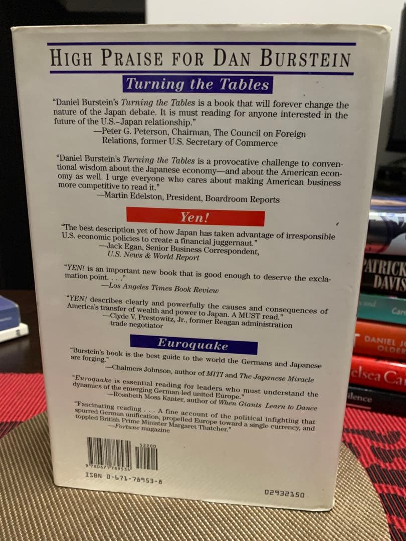 洋書 Turning the Tables Daniel Burstein
