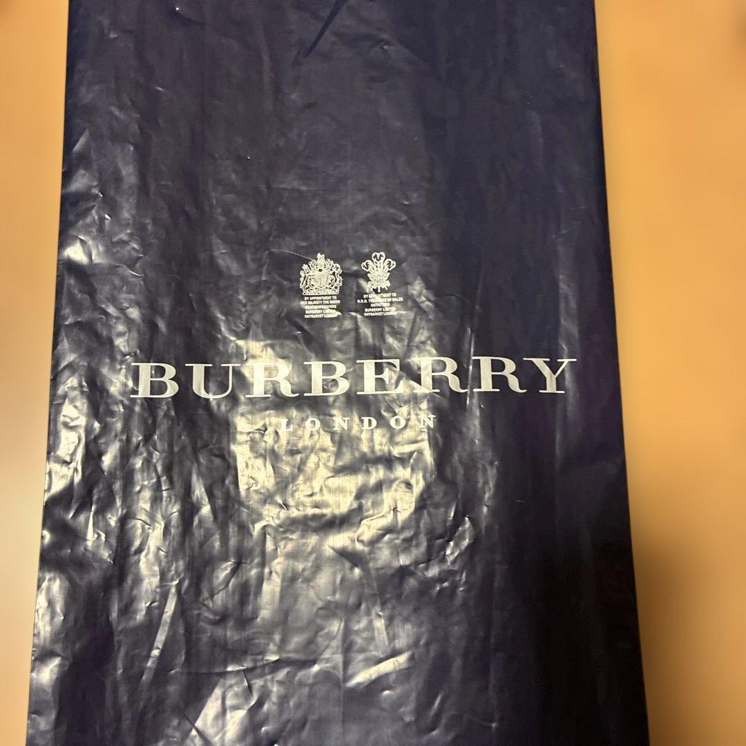 BURBERRY ネクタイ ネイビー ストライプ