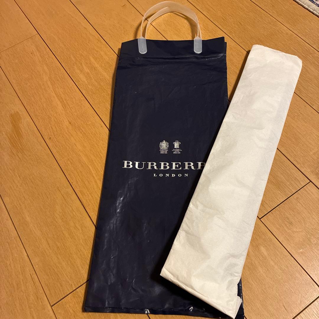 BURBERRY ネクタイ ネイビー ストライプ