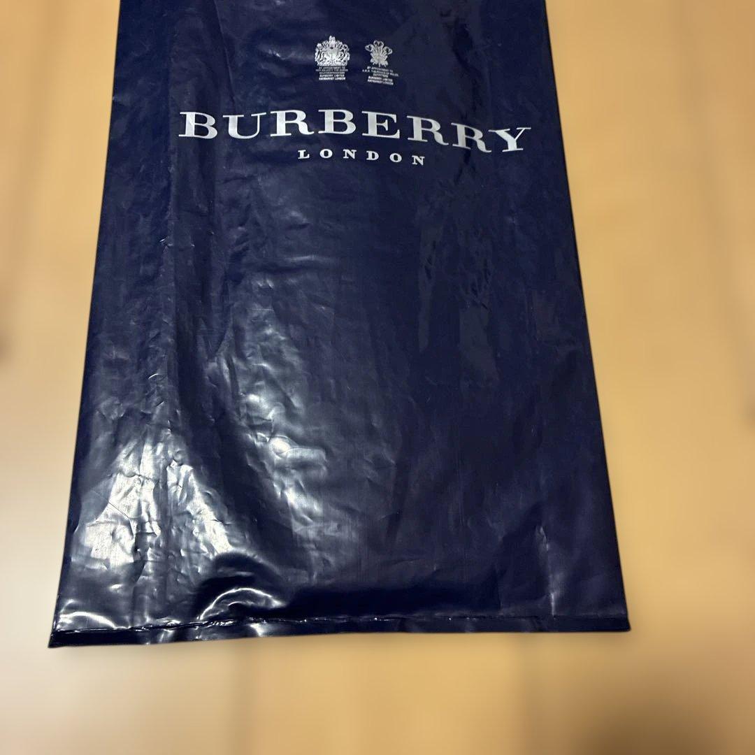 BURBERRY ネクタイ ネイビー ストライプ