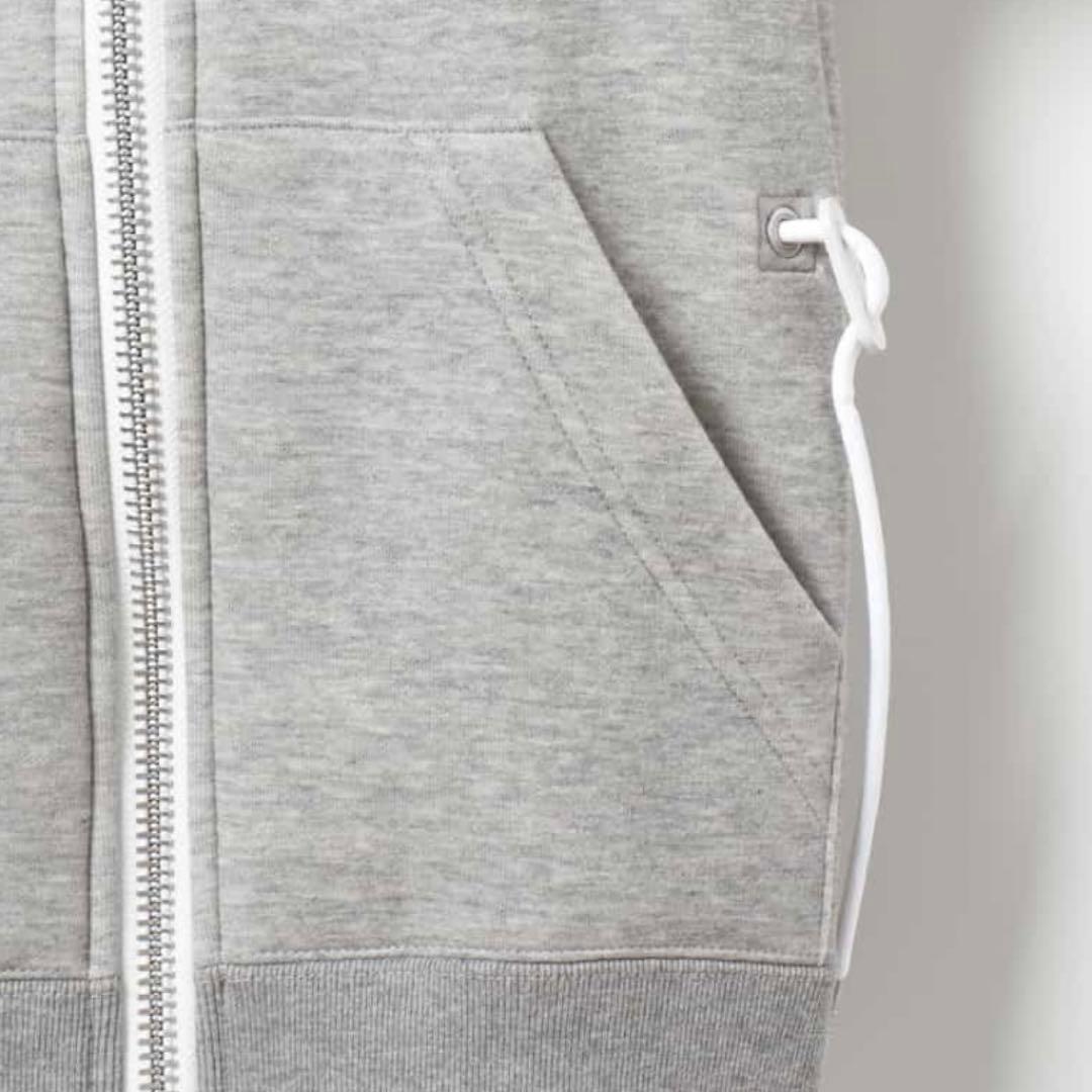 sacai サカイ SpongeSweat x NylonTwillHoodie