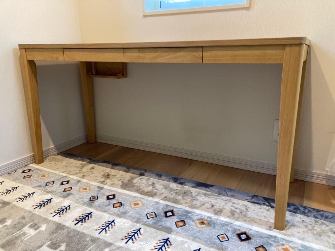 奥行きが選べるパソコンデスク　140×50×70 ベルメゾン