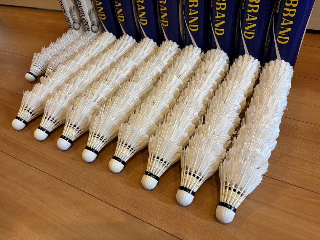 中古バドミントンシャトル　108個