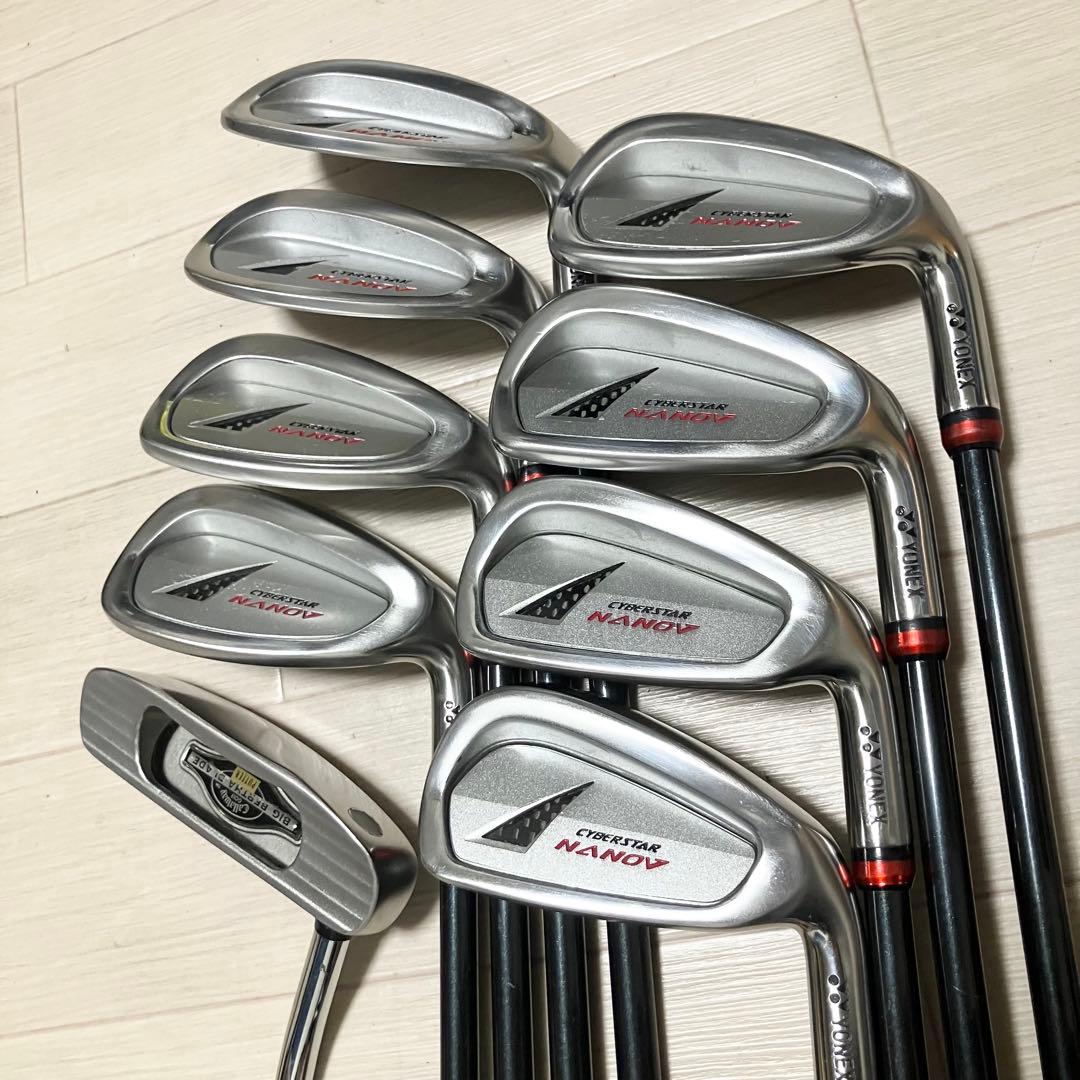 メンズゴルフフルセットcallaway キャロウェイ他クラブ計12本バック付