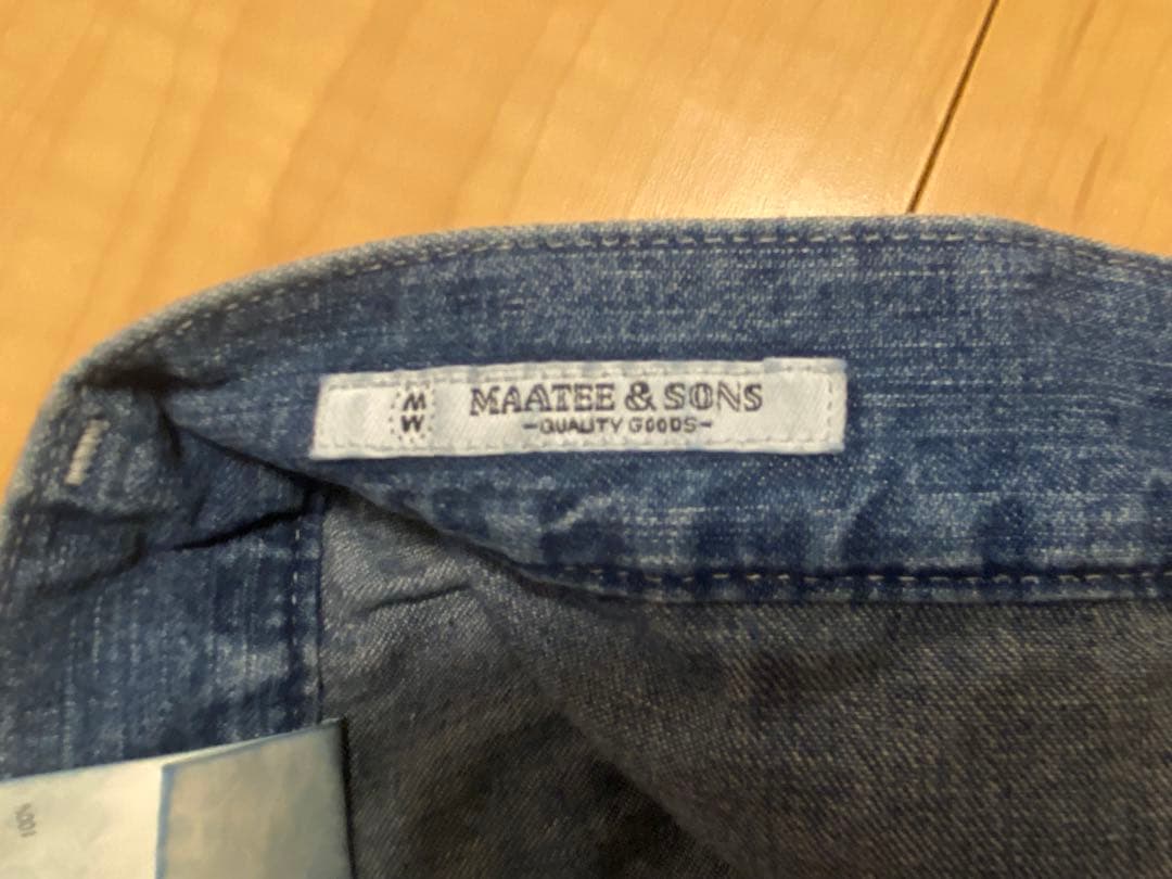 MAATEE&SONS MILITARY DENIM サイズ1 値下げ可