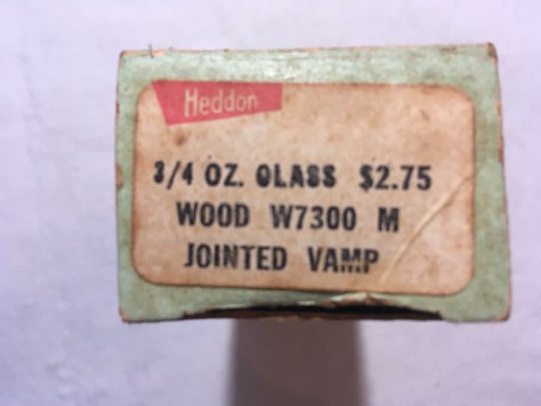 ルアー・フライ Heddon Jointed Vamp Wood