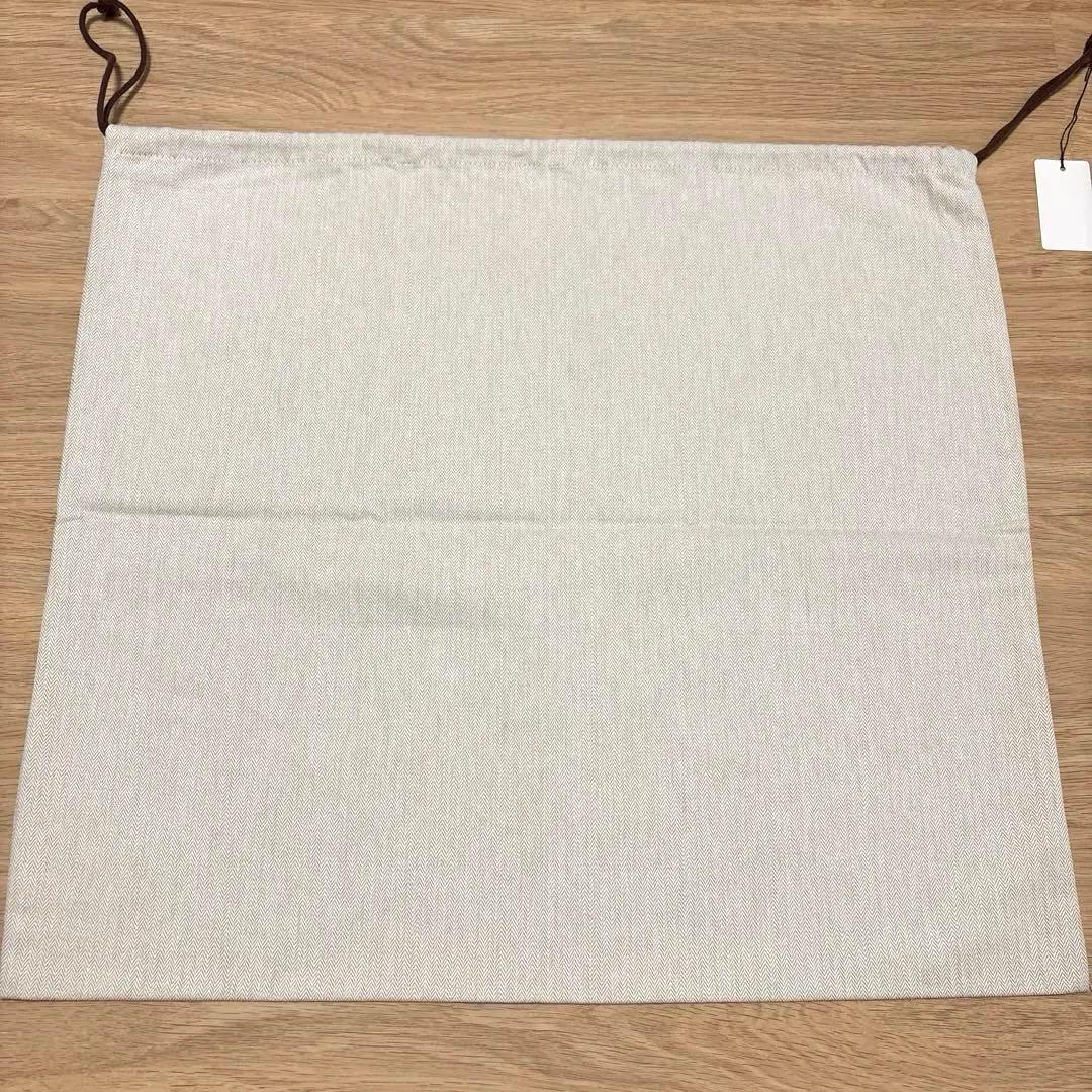 新品　エルメス　保存袋　大　ヘリンボーン　タグ付き