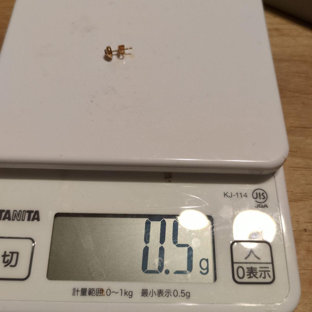 K18片耳用ピアス