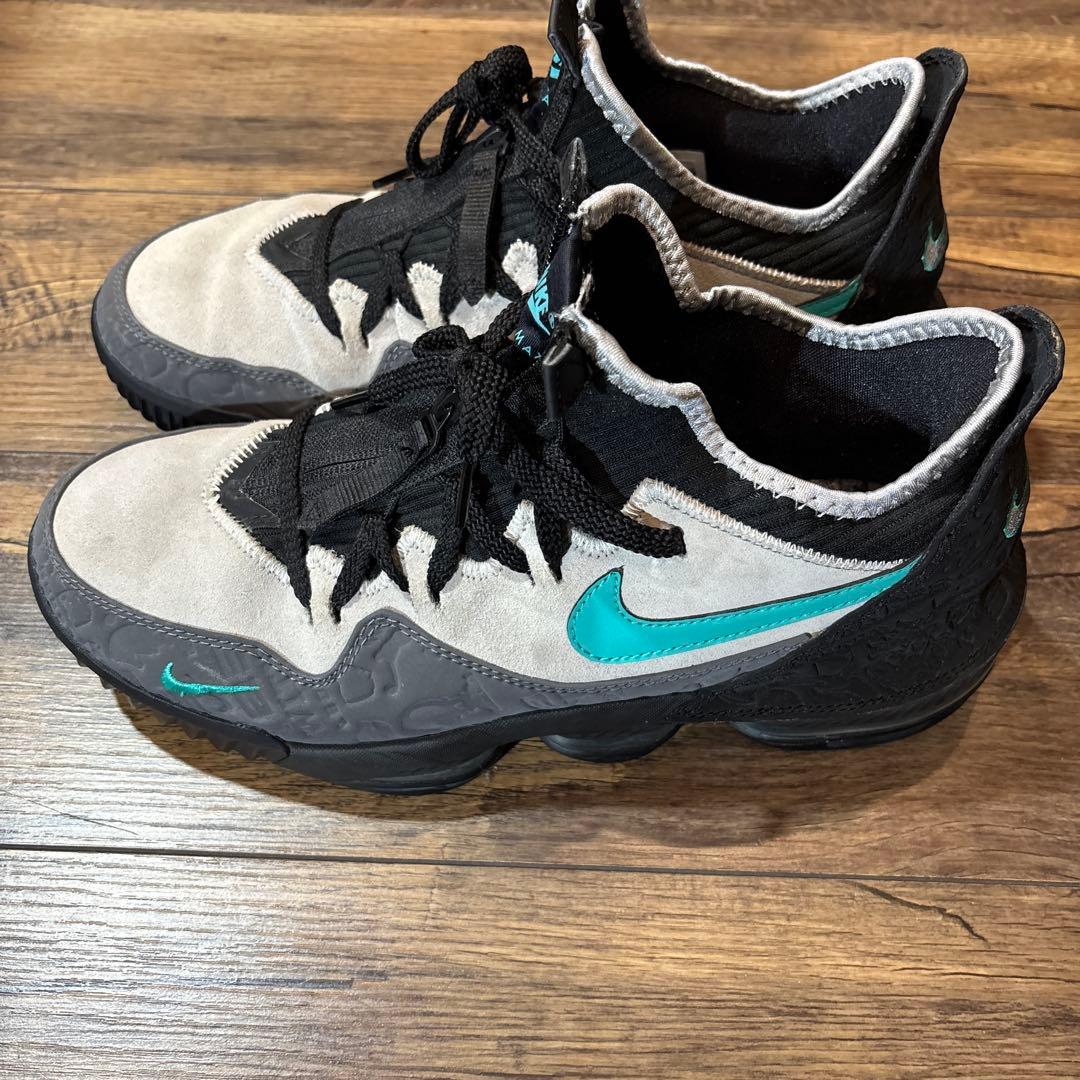 シューズ(男性用) NIKE LeBron16 Low Atmos Clear Jade 28cm