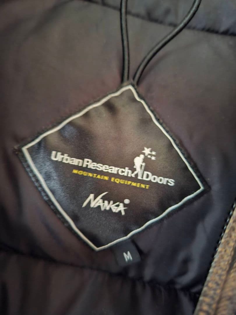 Urban Research Doors NANGA ダウンベスト M 黒