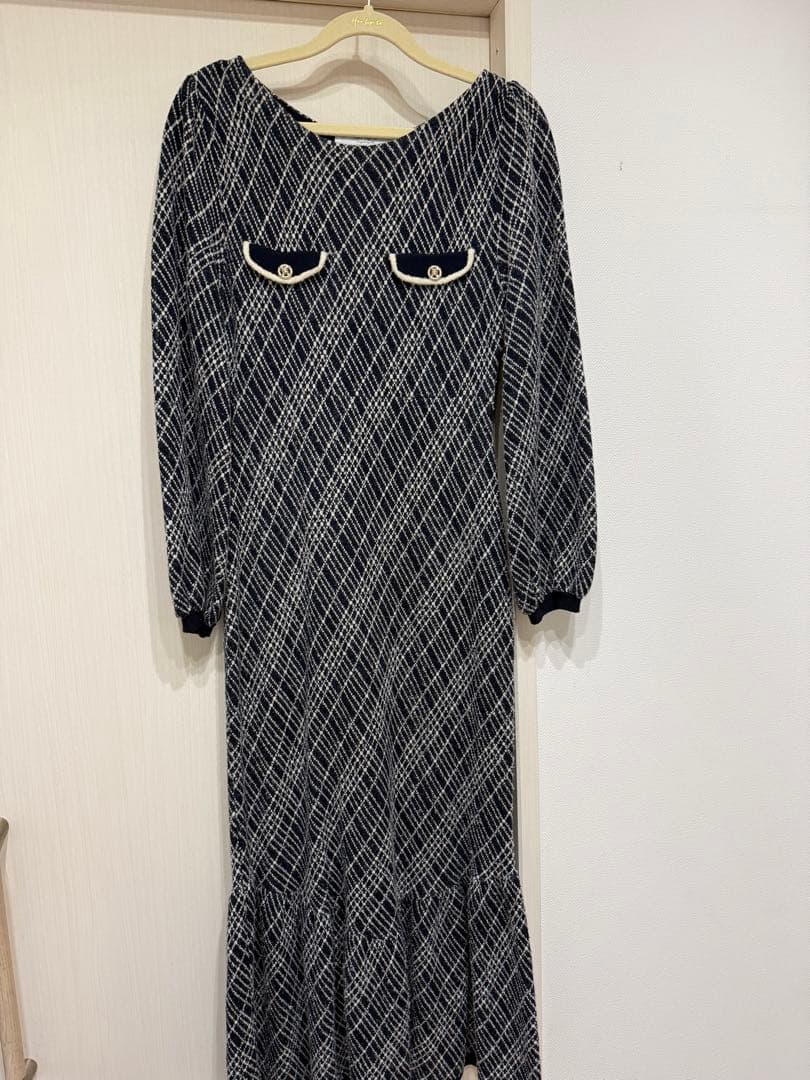 Herlipto ニットワンピース