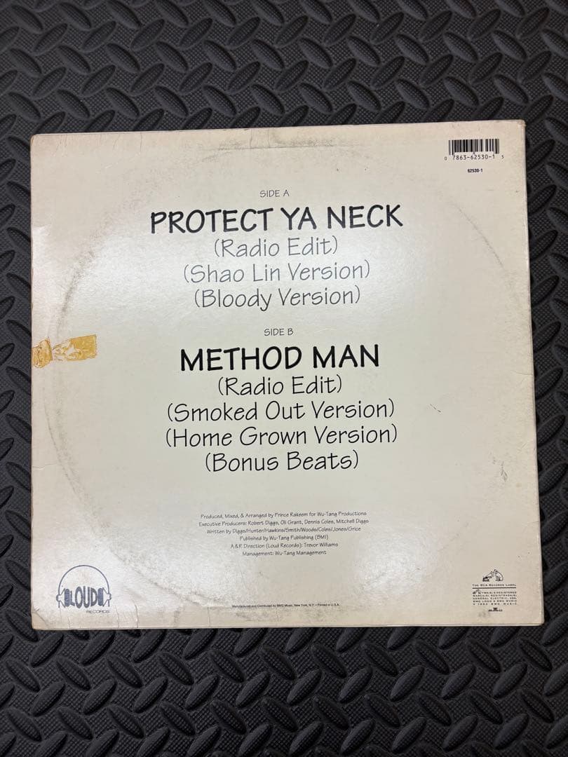 Wu-Tang Clan Protect Ya Neck 12inchオリジナル