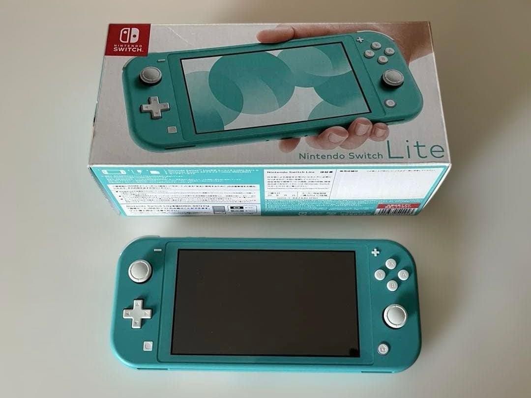 【美品】Nintendo Switch Lite ターコイズ 本体