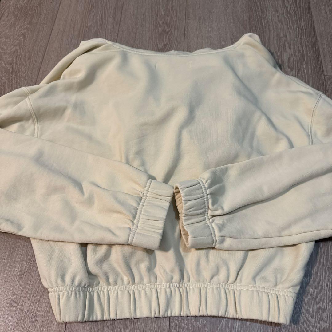 トップス Herlipto Flight Mode Zip Hoodie ecru