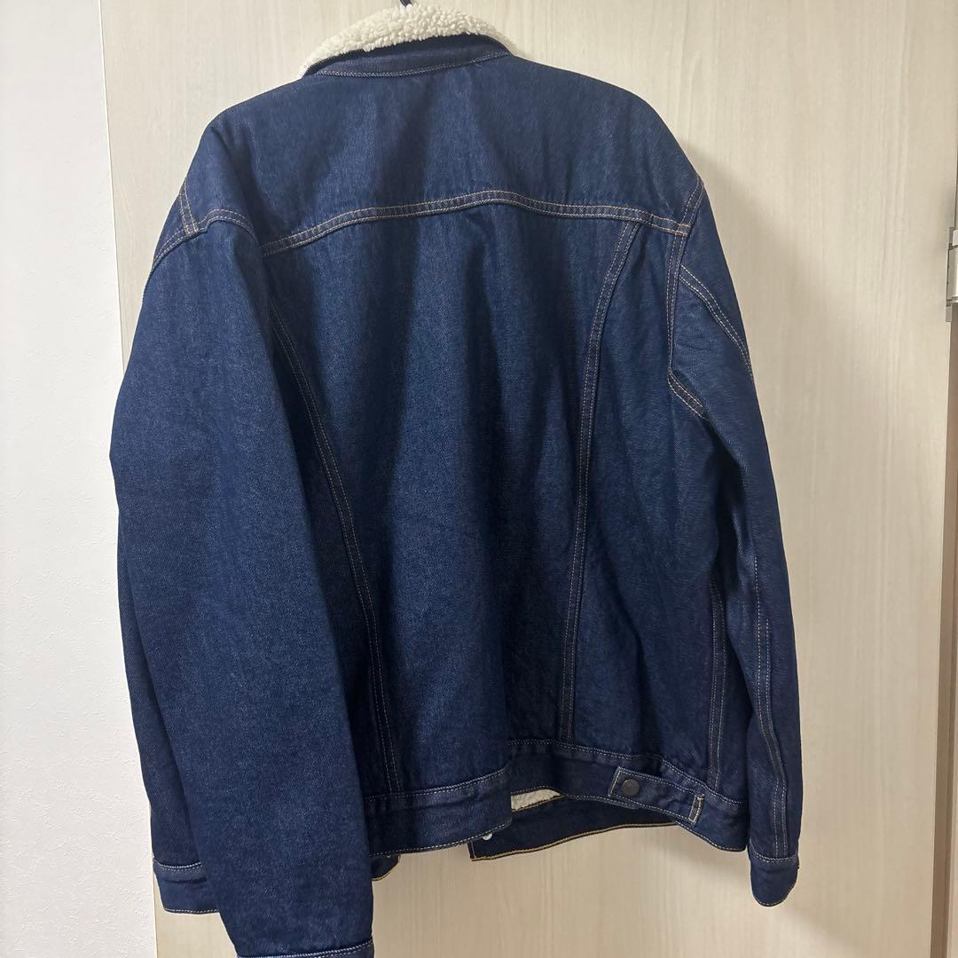 Levi's Premium ボア襟付きデニムジャケット XL