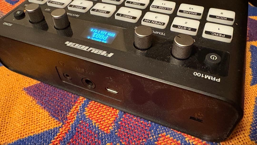 廃盤レアPLAYTECHドラムマシンPRM100