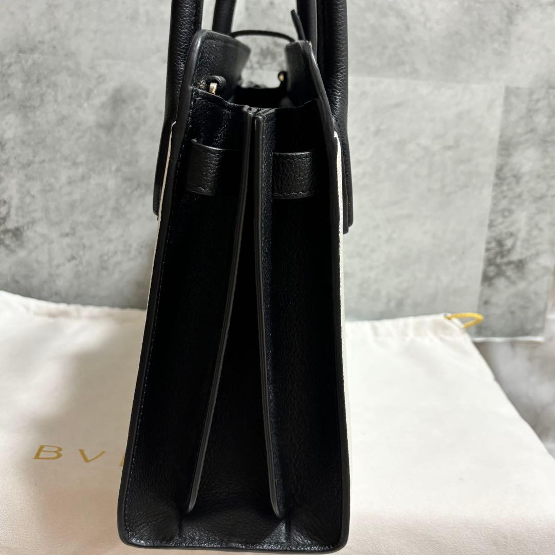 BVLGARI ブルガリ　アルバ　 ホワイト/ブラック　2WAY【極美品】