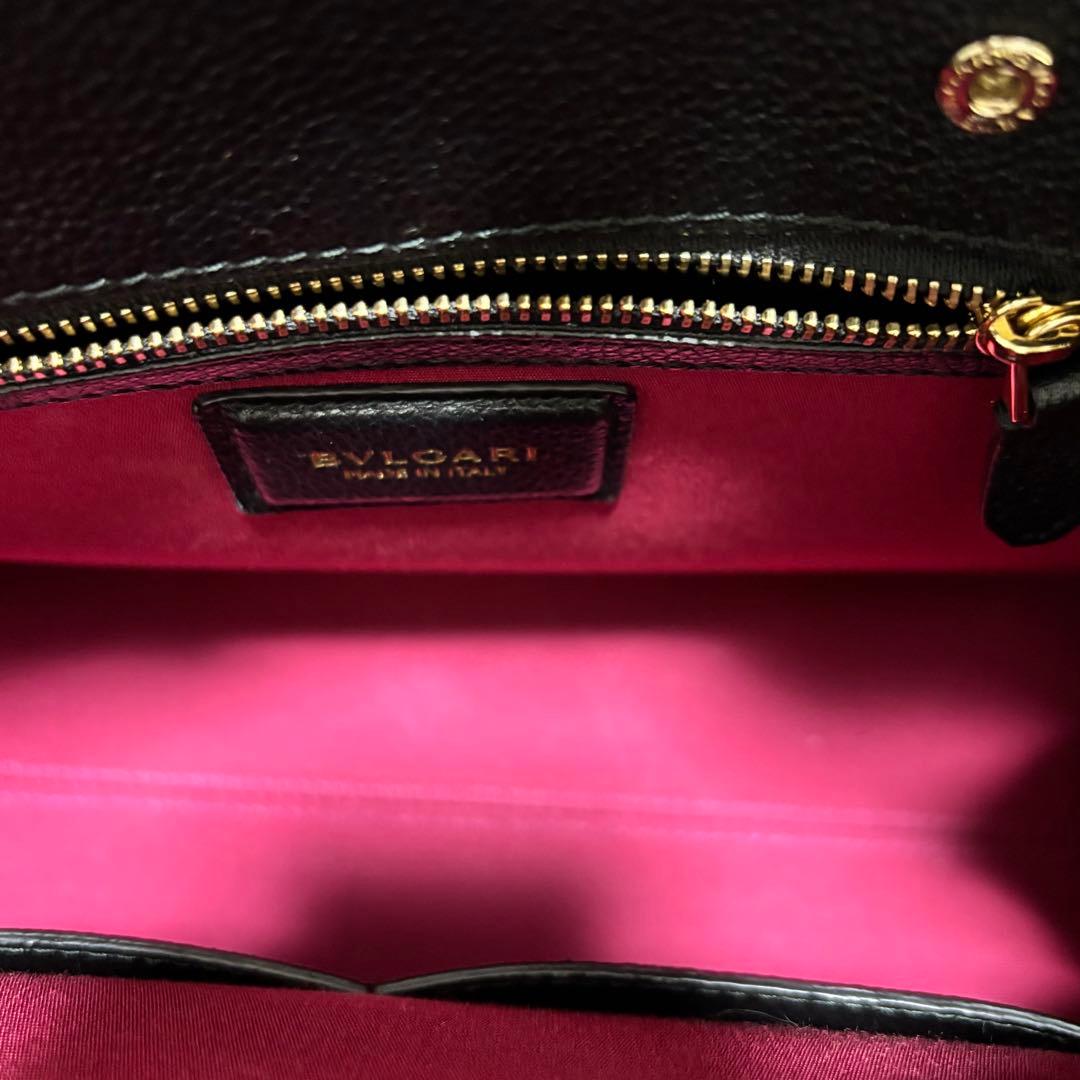 BVLGARI ブルガリ　アルバ　 ホワイト/ブラック　2WAY【極美品】
