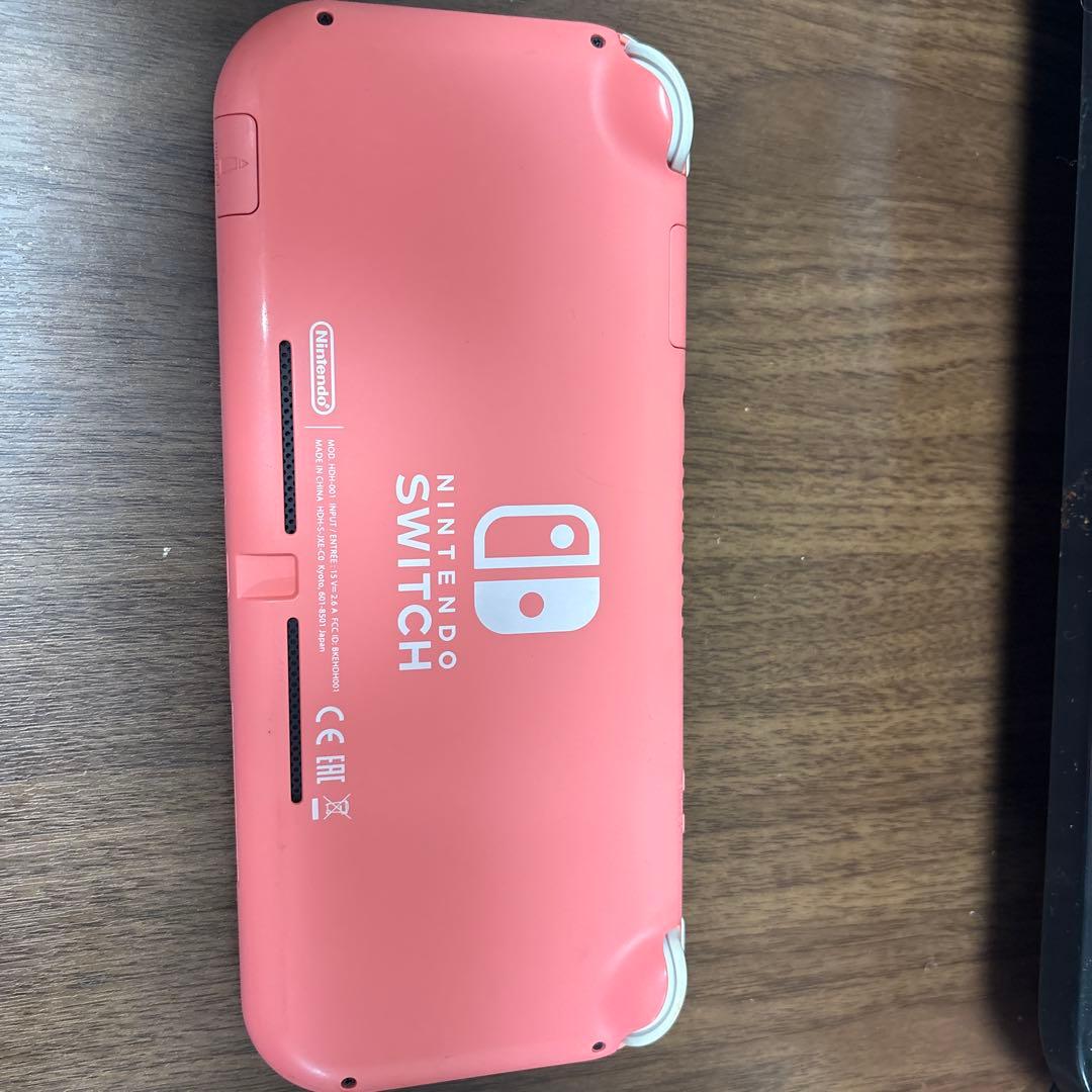 Switch Lite 本体のみ コーラルピンク