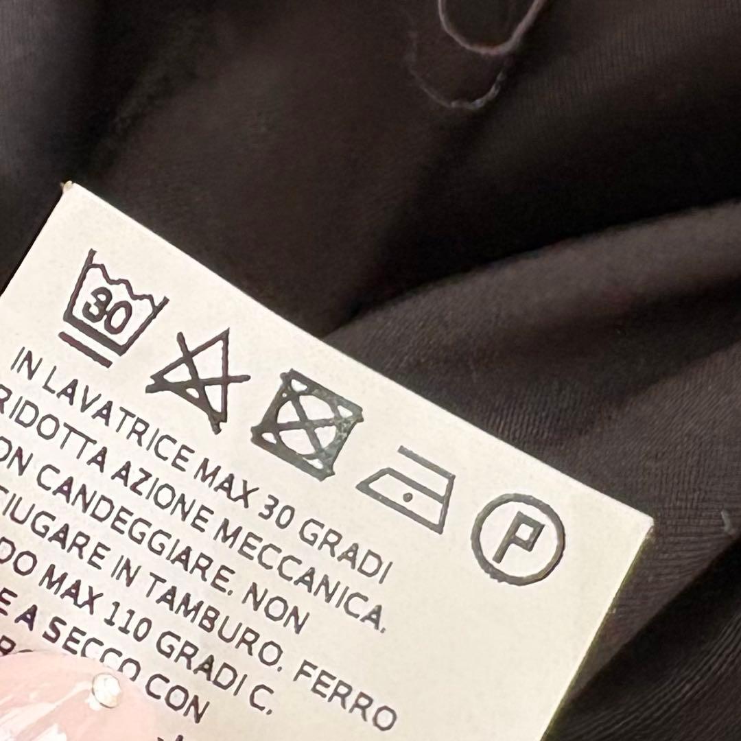 美品✨Max&Co 大きいサイズ　タック入りジャガードワンピース　ネイビー　48
