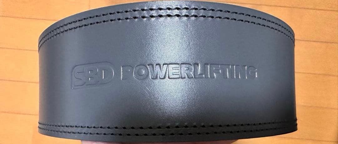 SBDパワーリフティングベルト　Mサイズ　新品未使用
