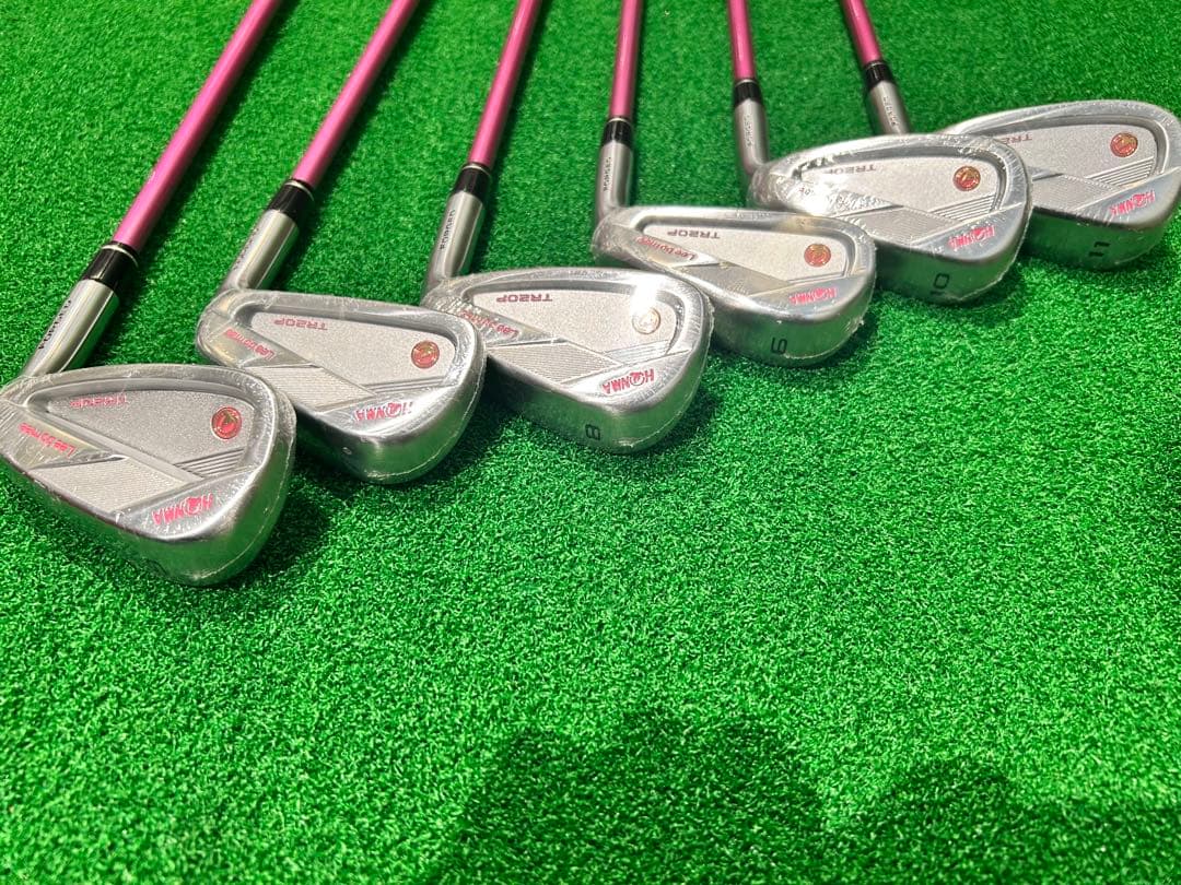 HONMA イ・ボミ限定モデルTR20Pアイアンセット 6〜11番85SR 新品